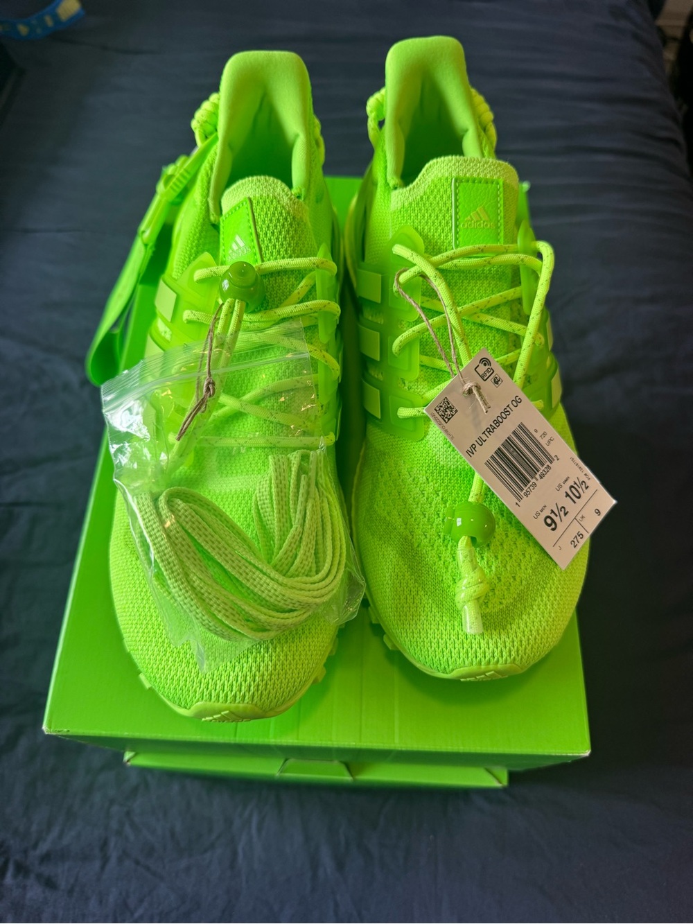 IVY PARK Adidas Neon Green Running Shoes